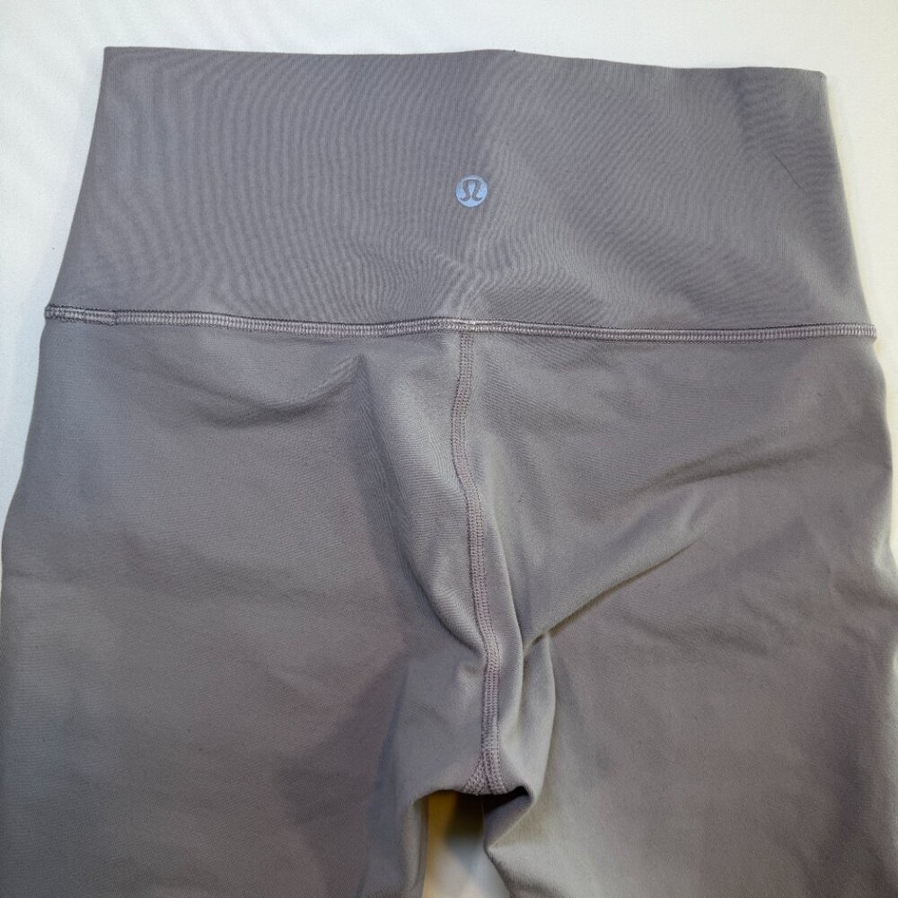 LULULEMON Wunder Under High Rise Tech Mesh Pant Gray 6 and FREE TOTE! - Picture 10 of 16